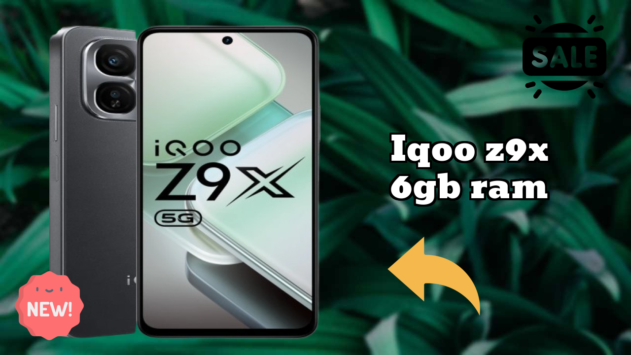 IQOO Z9x 6GB RAM Test: 6 GB RAM Handles Gaming Well?
