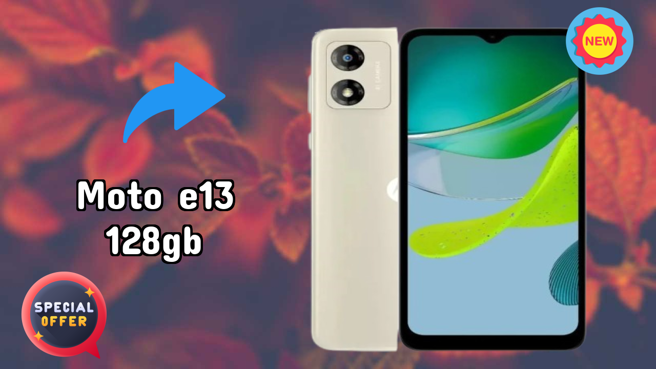 Moto E13 128GB Battery Life: 5000 MAh Charging Speed