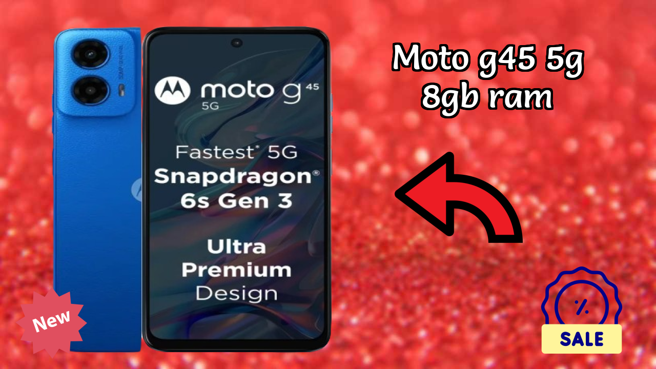 Moto G45 5G 8GB RAM Gaming Test: Snapdragon 6s Gen 3 FPS Performance