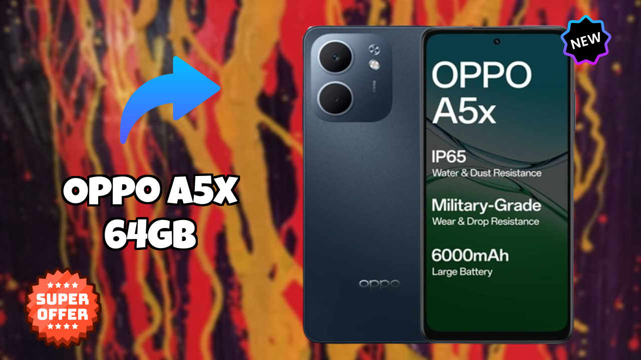 OPPO A5x 64GB RAM Test: 4 GB RAM Handles Gaming Well