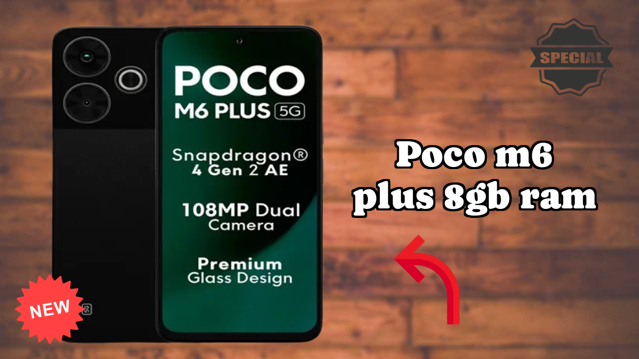 POCO M6 Plus 8GB RAM at ₹10,374 - Best Phone in This Price Range