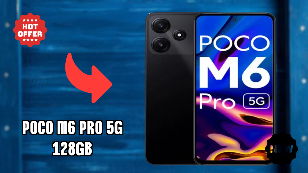 POCO M6 Pro 5G 128GB Display Technology: IPS LCD Quality