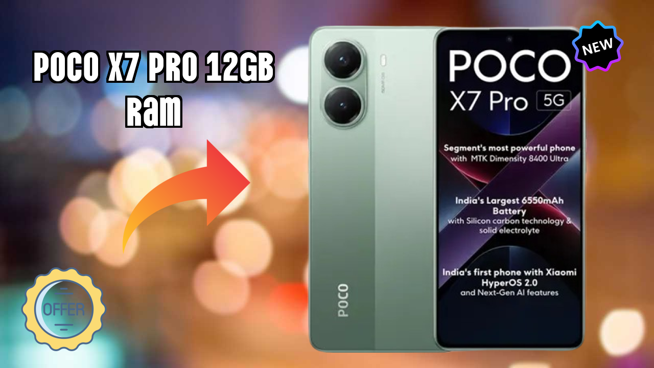 POCO X7 Pro 12GB RAM Display Quality: AMOLED Explained