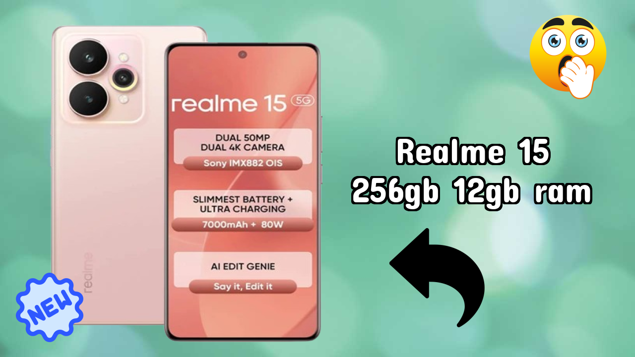 Realme Realme 15 256GB 12GB RAM - Best Camera Phone Under ₹27,999
