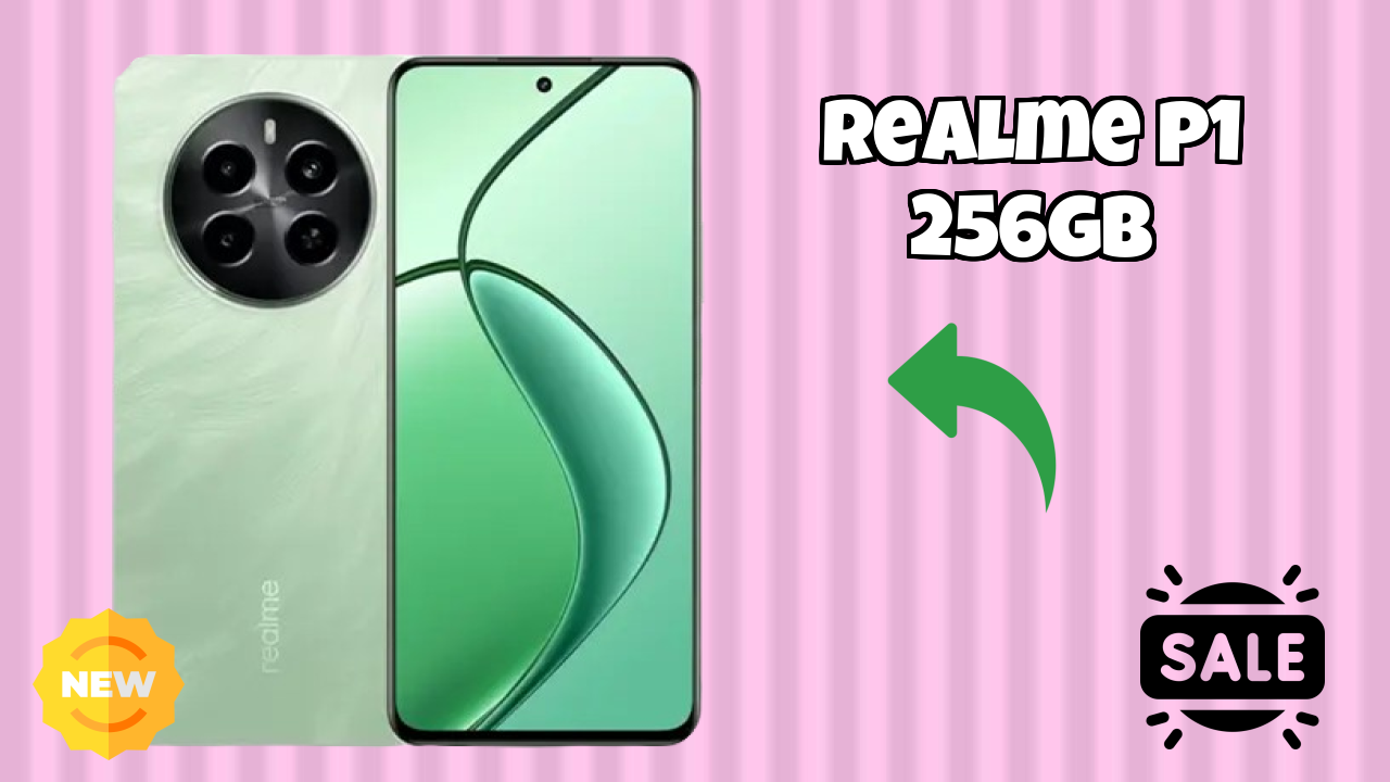 Realme P1 256GB 2026: Camera 50 MP + 2 MP Rear Camera And LongLife Bettry