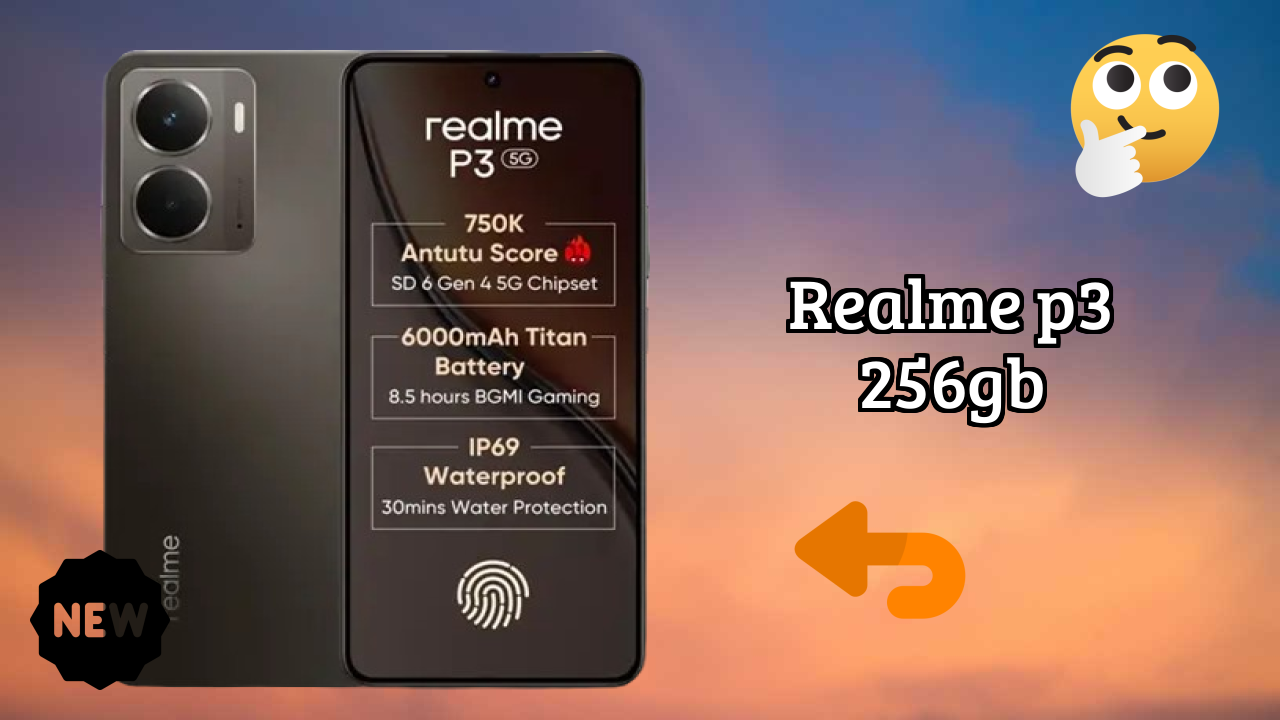 Realme P3 256GB Display Quality: AMOLED Explained