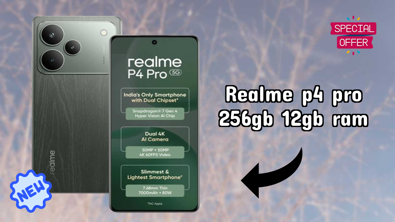 Realme P4 Pro 256GB 12GB RAM Battery Life: 7000 MAh Charging Speed Test