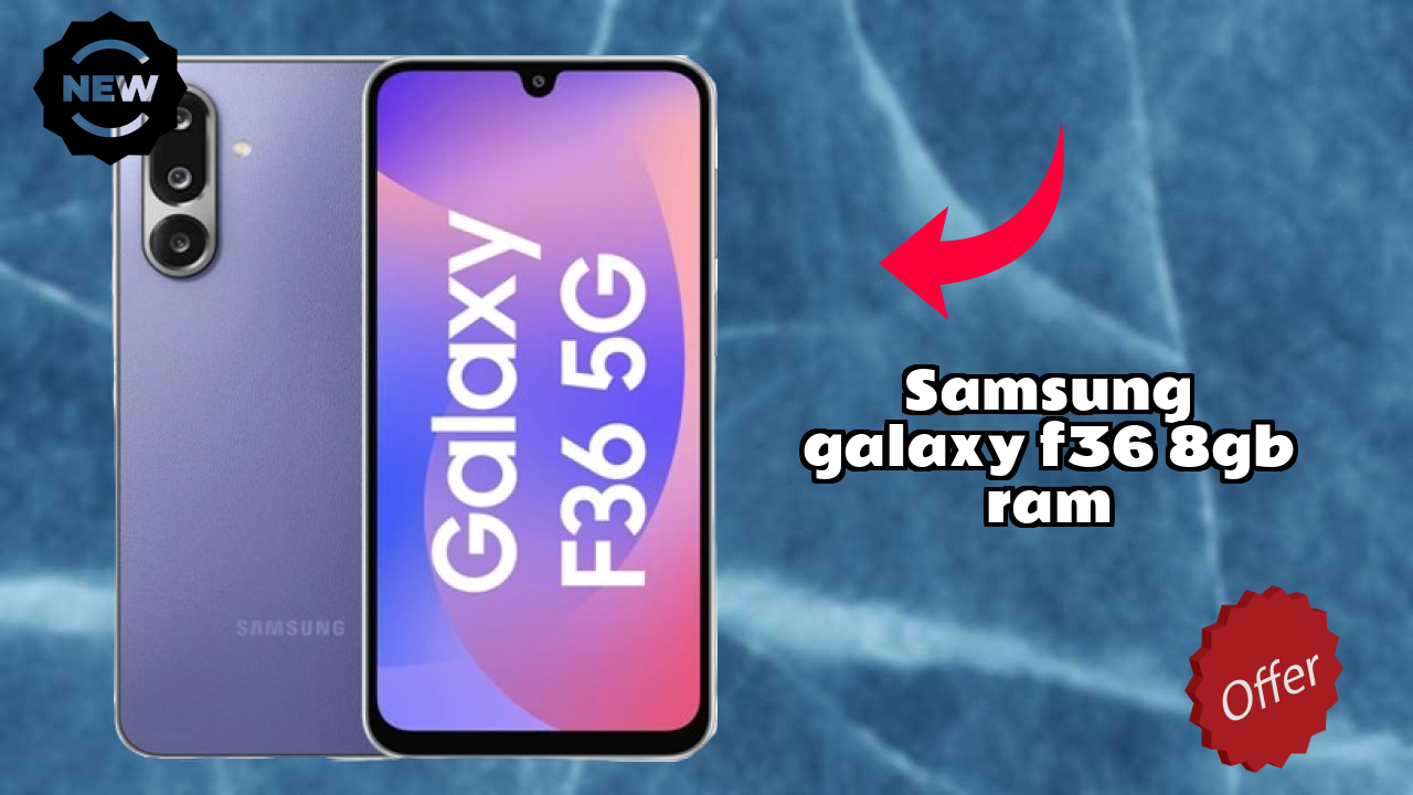Samsung Galaxy F36 8GB RAM Display Size: 6.7 Inches (17.02 Cm) Screen Test