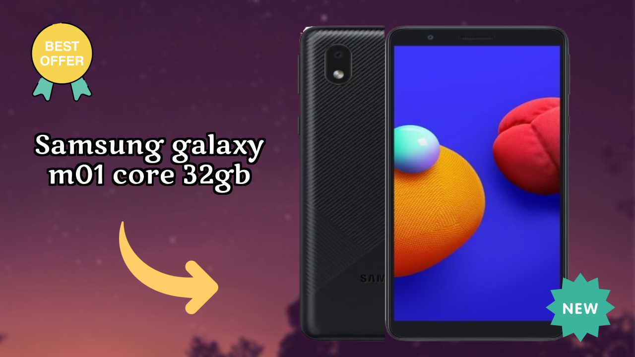 Samsung Galaxy M01 Core 32GB Display Analysis: PLS TFT LCD Quality