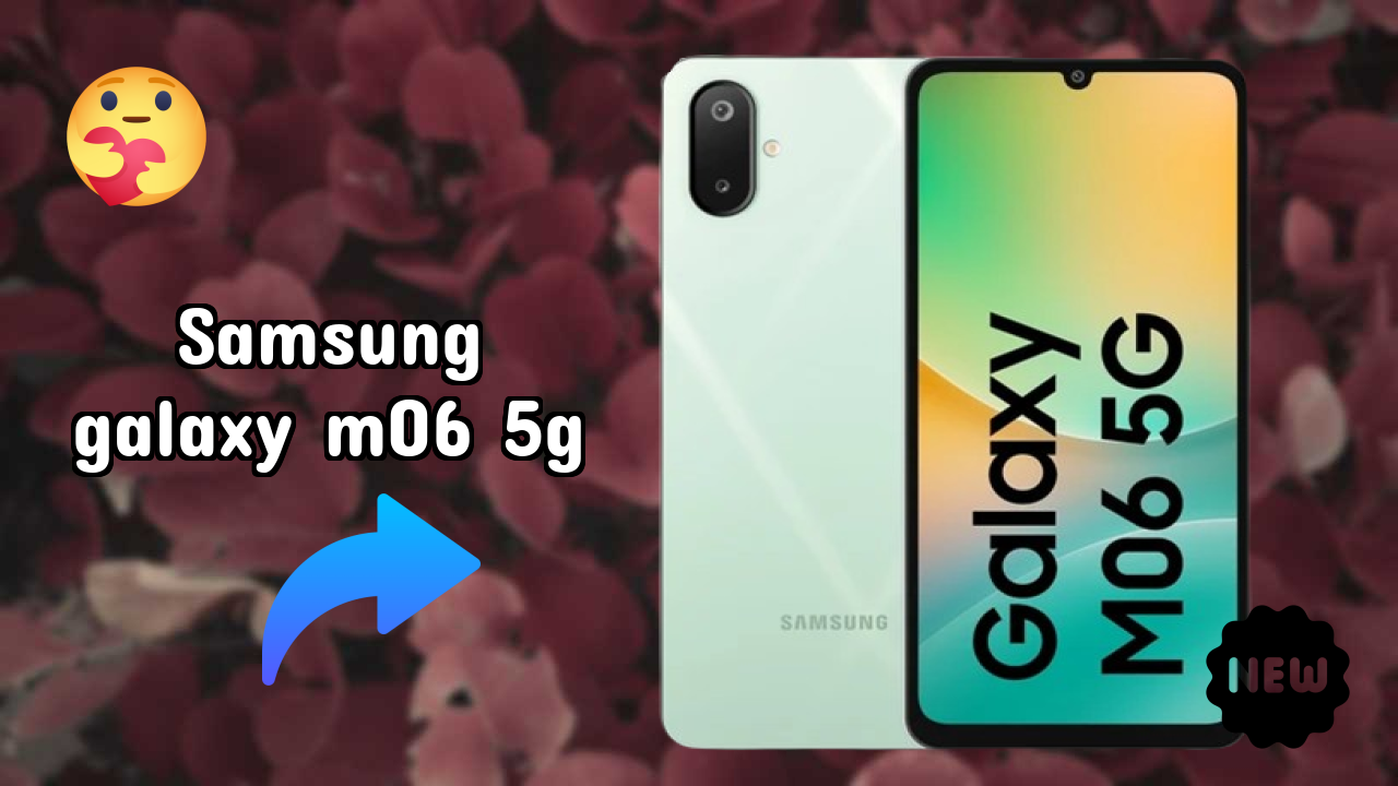 Samsung Samsung Galaxy M06 5G - Price Dropped to ₹7,999 Today!