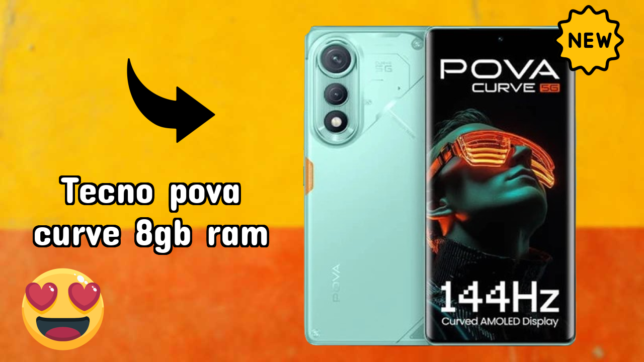 Tecno Pova Curve 8GB RAM Display Analysis: AMOLED Quality