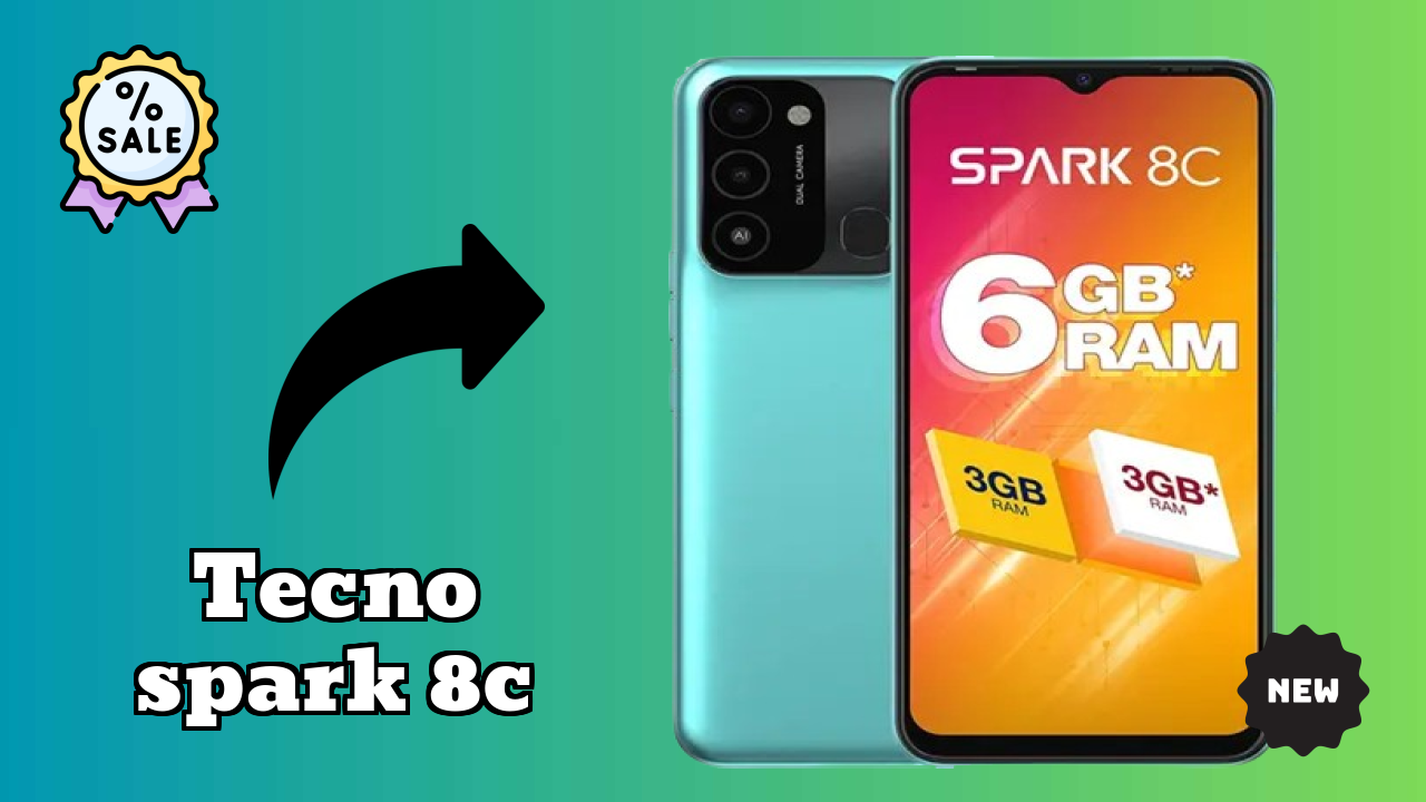 Tecno Spark 8C Camera Quality: 8 MP Front Camera Selfie