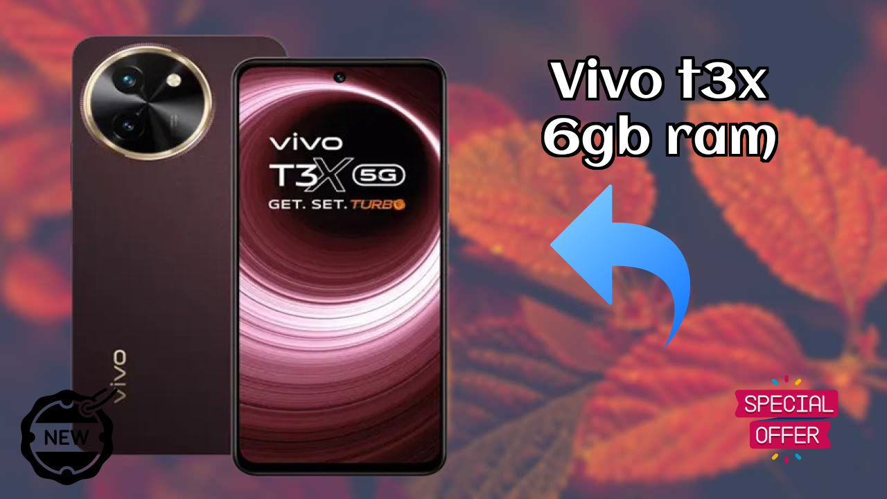 Is Vivo T3x 6GB RAM Good for Photography? 50 MP + 2 MP Rear Camera Review