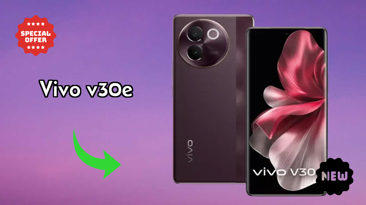 Vivo V30e Display Analysis: 6.78 Inches (17.22 Cm) Screen