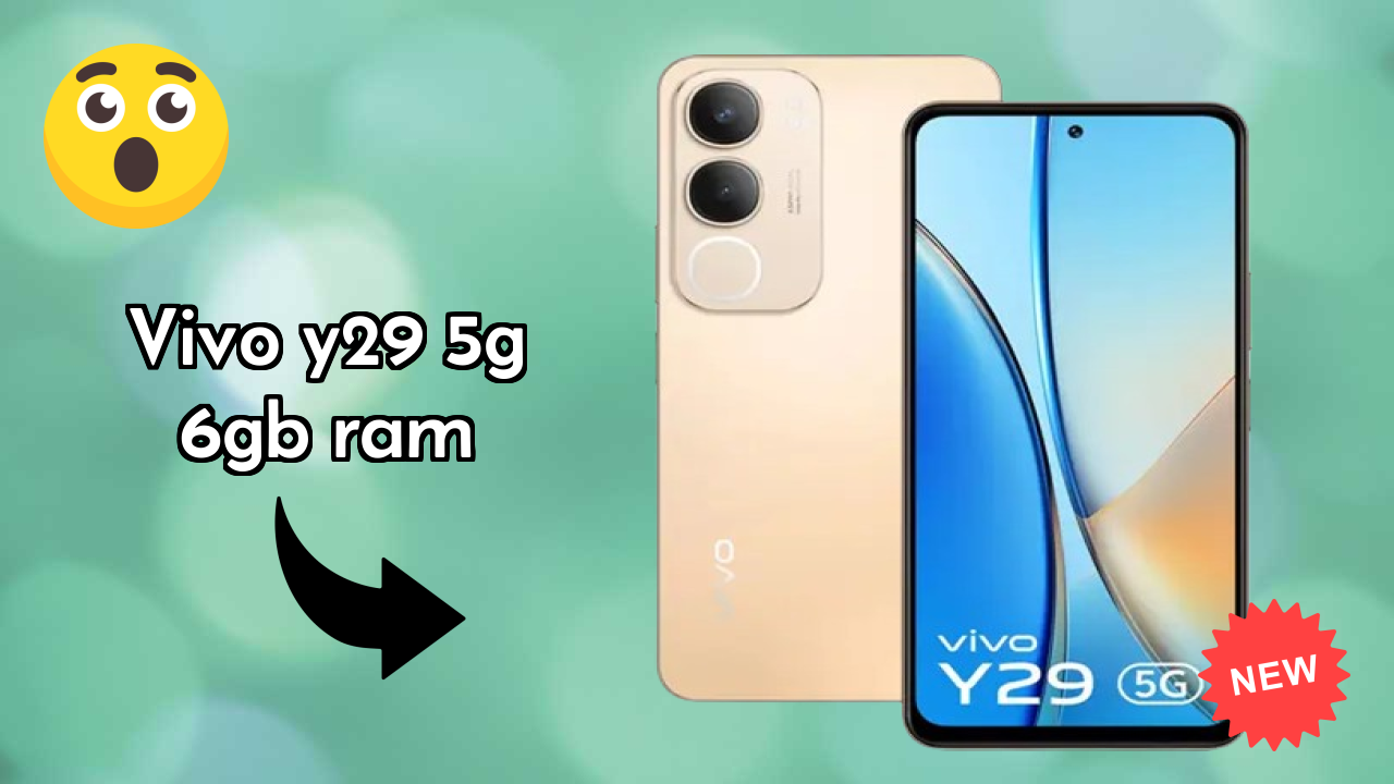 Vivo Y29 5G 6GB RAM Display Size: 6.68 Inches (16.97 Cm) Screen Test