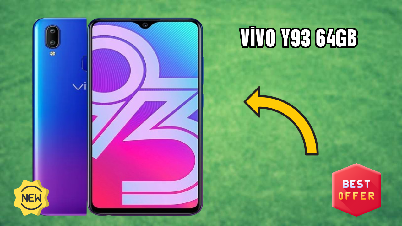 Vivo Y93 64GB at ₹14,990 - Best Features Highlighted