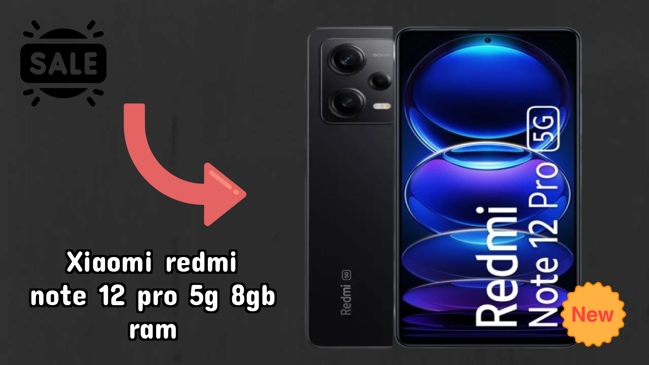 Xiaomi Redmi Note 12 Pro 5G 8GB RAM at ₹22,499 - Best Features Listed