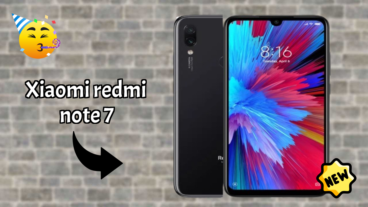 NewXiaomi Redmi Note 7 2026: Latest Mobile Phone with High Quolity Disa